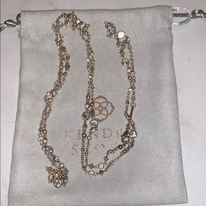 Kendra Scott Dree Necklace Antique Brass